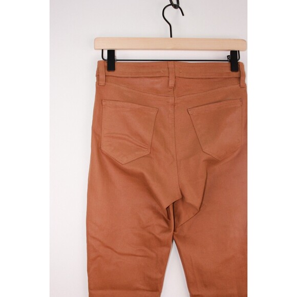 L Agence Women Jeans Brown Denim Skinny Casual Stretch Zip Fly 5 Pockets Size 26 - Picture 12 of 15